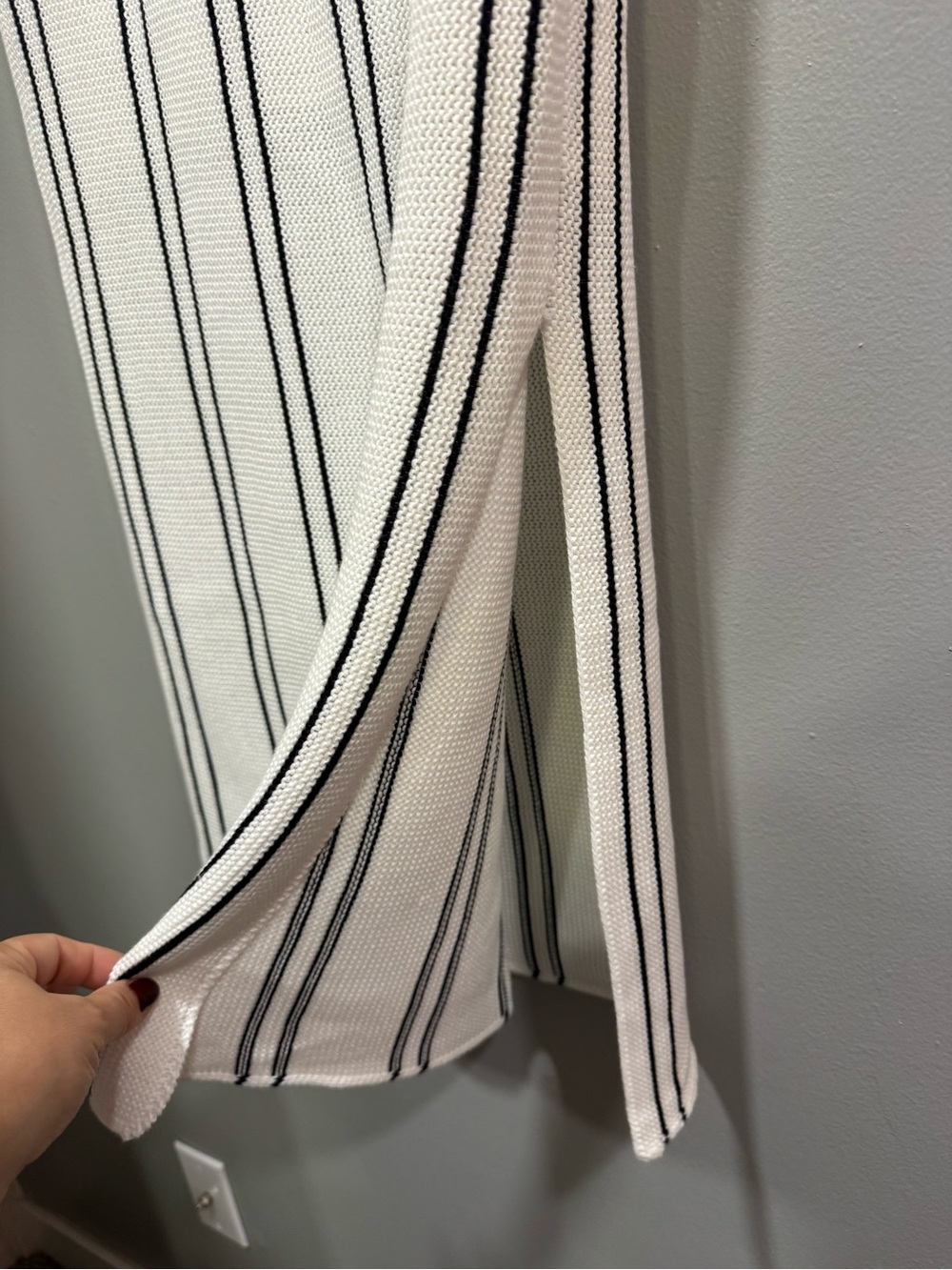 NWT Wishlist Knit Skirt in Black and White - Picture 6 of 11